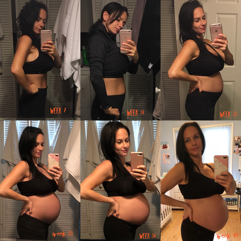 fitness journey while pregnant